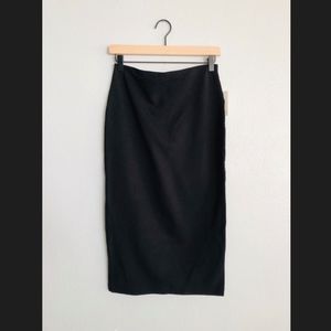 NWT Sanctuary Black Stretch Pencil Skirt
